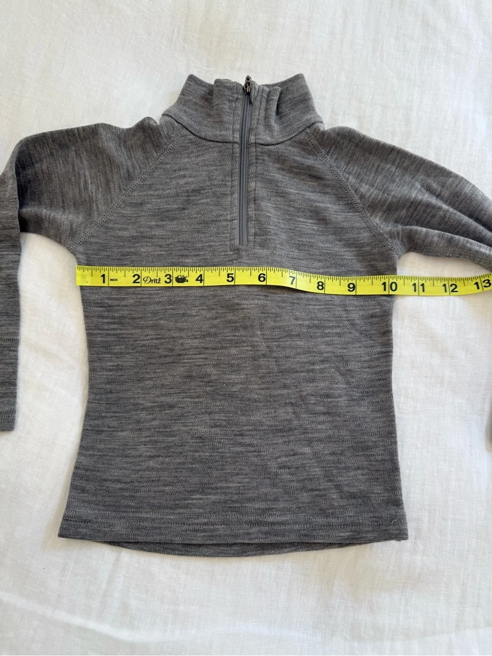 66 North Iceland Valholl Merino Wool Quarter Zip Neck Toddler Base Layer Shirt